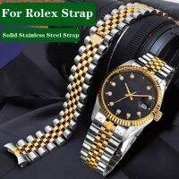 Solid Stainless Steel Watch Accessories Band For Rolex DATEJUST DAY-DATE OYSTERPERTUAL DATE Watch Strap 13 17 20 21mm Bracelet