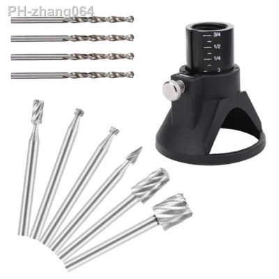11Pcs Electric Drill Engraver Grinder Rotary Locator Power Tool Accessories With Drill Bits For Dremel Rotary Tool Power Tool