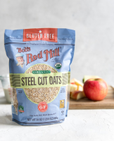 (EXP : 22/11/2023)Bobs Red mill Gluten Free Organic Steel Cut Oats 680g (24oz) ข้าวโอ๊ตอบ ตัดเป็นชิ้นเล็กๆ ออร์แกนิค ไม่มีกลูเตน