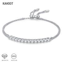 925 Sterling Silver Moissanite 1.3 Carat Bracelet Decoration Casual Fashion Light Luxury Niche Advanced Design Sense For Ladies