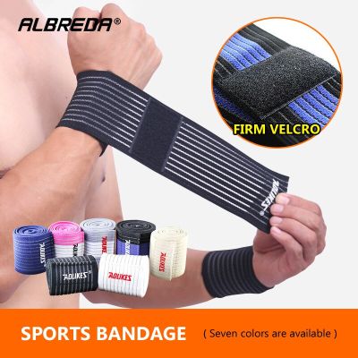 1pc Multifunction Elastic Sport Bandage Wristband hand Gym Support wrist brace Wrap Tennis Cotton Weat band Fitness Powerlifting