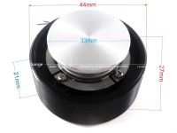 BLACK 44MM Power audio vibration speaker / mini speaker diy portable speaker Will sing the table vibro speaker