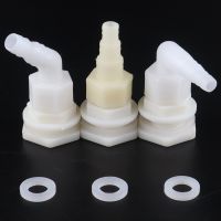 4Sets 1/2 quot; ABS Water Tank Connectors Aquarium Fish Tank Outlet Joints Bucket Connector Adapter Drain Pipe Fittings