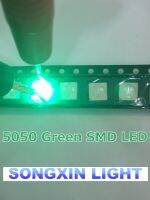 【⊕Good quality⊕】 Vzhengsha 1000ชิ้น5050 Smd Plcc-6เขียว3ชิป9000 Mcd ไฟแอลอีดีสว่างจ้าคุณภาพสูงแสง-ไดโอดเปล่งแสง5050ไดโอด5050สีเขียว