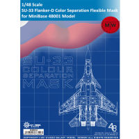 Galaxy D48014 148 Scale Sukhoi SU-33 Flanker-D Carrier-Borne Fighter Color Separation Flexible for Minibase 48001 Model