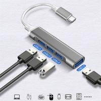 [HOT HAIXWLXKWW 589] ฮับ USB ความเร็วสูง4พอร์ต3.0 2.0 Type C Splitter 5Gbps สำหรับอะแดปเตอร์อุปกรณ์เสริมแล็ปท็อป