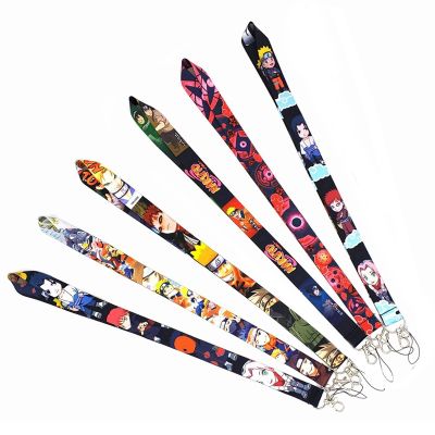 Anime Cosplay Red Cloud Wristlet hand Lanyards Cool Neck Strap Phone Keys ID Card Lanyard Keys DIY Hang Rope Lanyards gifts