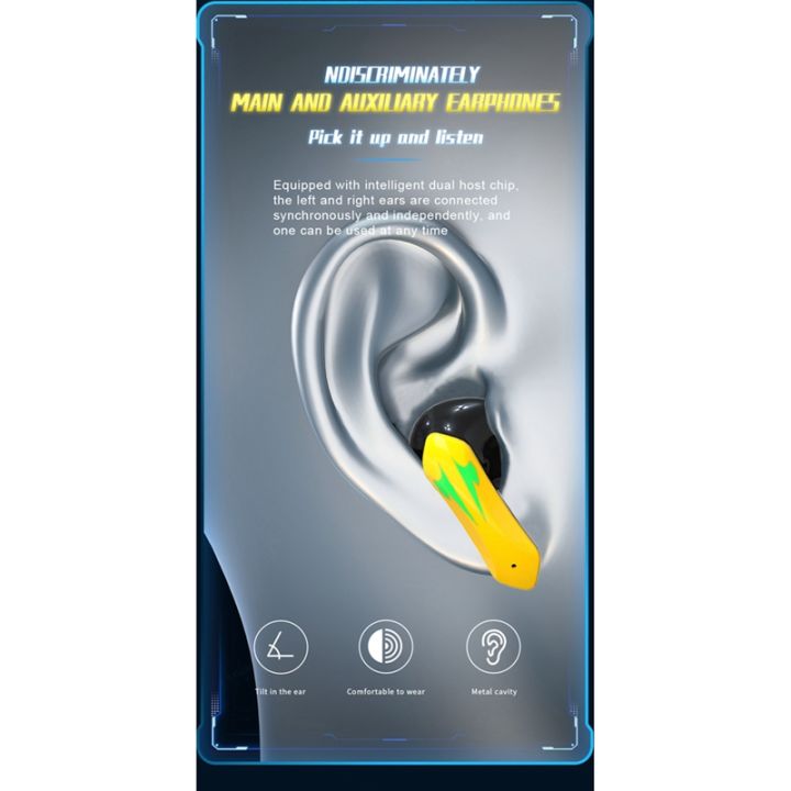 1set-x16pro-gaming-wireless-headset-waterproof-headphone-earbuds-in-ear-earbuds-with-mic-yellow