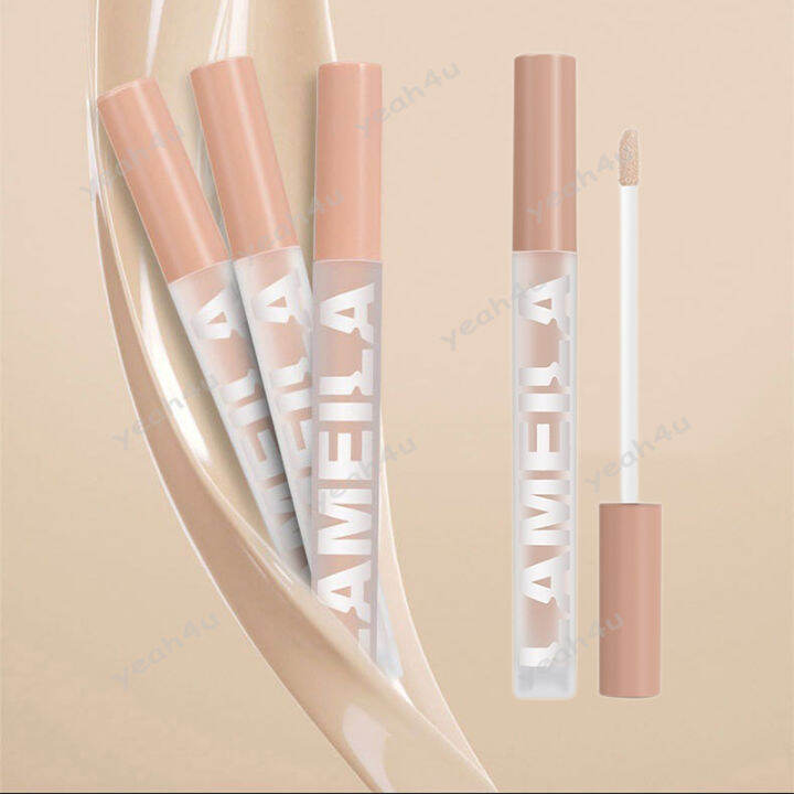 lameila-คอนซีลเลอร์-concealer-ปกปิดฝ้า-ชนิดเหลว-เนื้อแมตต์-ปกปิดแบบเรียบเนียน-ปกปิดขั้นสุด-รอยสิว-รอยแดง-กันน้ำกันเหงื่อ-ติดทนนาน