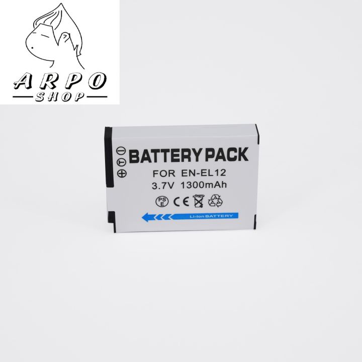 แบตเตอรี่-นิคอน-en-el12-nikon-battery-en-el12-แบตเตอรี่กล้อง-นิคอน-nikon-en-el12-enel12-battery-แบต-ใช้กับกล้อง-nikon-coolpix-aw100-110-s610-s620-s630-s640-s710-s1000pj-s8000-s9100-p300-p310-p340