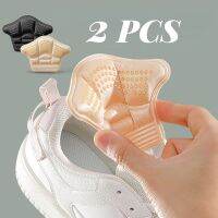 2Pcs Heel Stickers Insert Heel Protectors Insoles Patch Heel Pads For Sport Shoes Adjustable Size Sneaker Shrinking Size Insoles Shoes Accessories