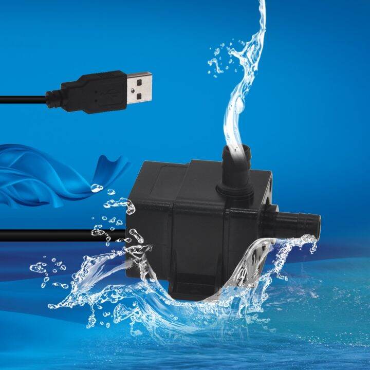 2023-new-f20540q-ปั๊มน้ำปั๊มน้ำแบบจุ่มปั๊มน้ำ-usb-dc-5v-กันน้ำเสียงต่ำปั๊ม-dc-ไร้แปรงถ่านไร้แปรงตู้ปลาน้ำปิด40