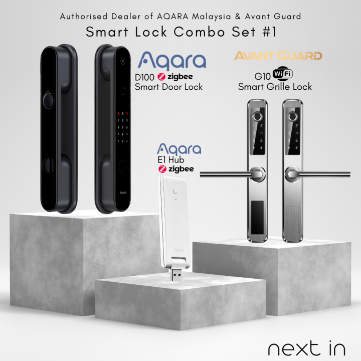 DEAL] AQARA Smart Door Lock D100 Zigbee + AVANT GUARD Smart