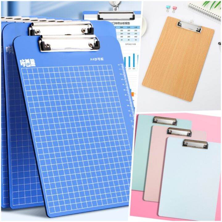 Clipboard Durable Portable Folder Board Wordpad Cardboard Folder