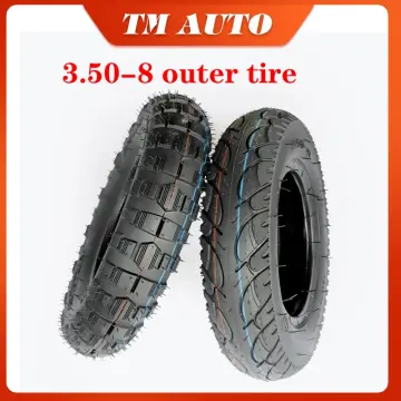 Motorcycle Tire 3.50x8, Mini Motorcycle Tire, Outer Tube 3.50-8