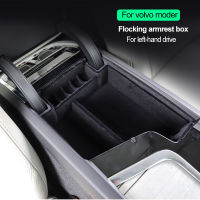 Car Armrest Storage Plate Box Container Holder Tray for Volvo xc90 xc60 s90 v90 s60 v60 xc40 car Accessories