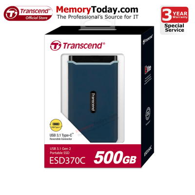 Transcend ESD370C Portable SSD 500GB (TS500GESD370C)