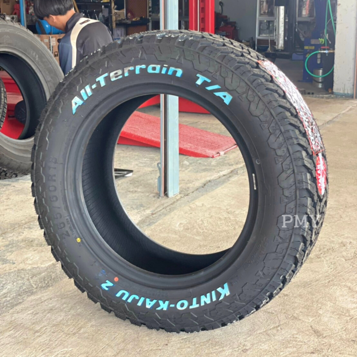 265-70r16-265-60r18-ยางรถยนต์-ยี่ห้อ-kinto-รุ่น-kaiju-2-ล็อตผลิตล่าสุดปี22-ราคาต่อ1เส้น-ดอก-at-ดุดัน-บุกตะลุย-รุ่นยอดนิยม-ราคาพิเศษ