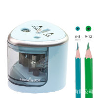 Manual Pencil Sharpener Study Gift Auto Automatic Drawing Two-hole Electric Pencil Sharpener Stationery Office School Supply