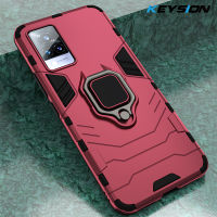 KEYSION กันกระแทกเคสสำหรับ VIVO V21 5G V20 Pro V20 SE Y72ขาตั้งโทรศัพท์สำหรับ Y20 20 S 20i 20sG 20G 20A Y20 2021