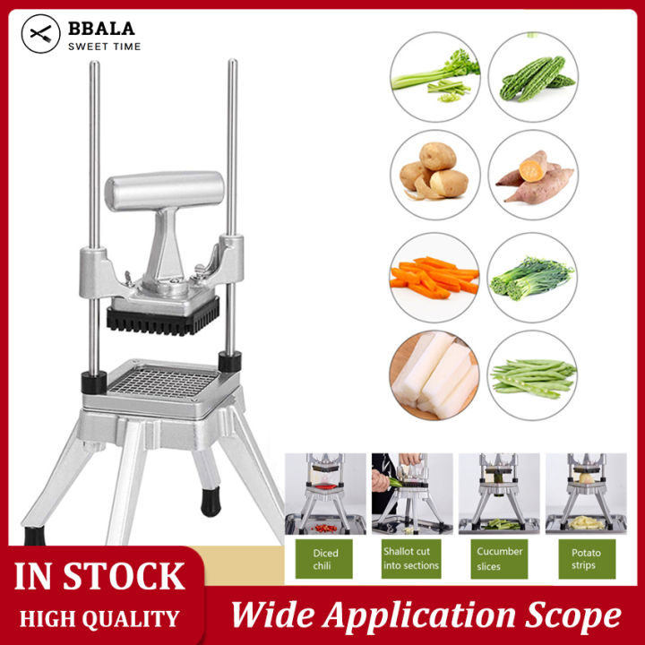 High Quality  In Stock】Commercial Vegetable Fruit Dicer Onion Potato  Tomato Slicer Chopper Peppers, Potatoes, Mushrooms Restaurant Quick Slicer  Machine Lazada