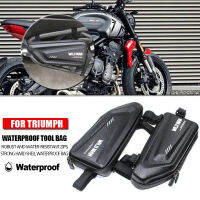 สำหรับ Trident 660 2021 2022 TIGER900 Rally Pro GT Pro อุปกรณ์เสริมรถจักรยานยนต์ต่ำด้านข้างกระเป๋ากันน้ำสามเหลี่ยมกระเป๋า