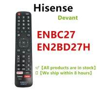 Hisense EN2BC27 EN2BD27H dévant EN2BD27สมาร์ททีวีรีโมทคอนล Netflix YouTube รีโมทคอนล Hisense Devant EN2H27 en2h27d EN2A27 ER-31607R ER-22655HS EC1 Netflix สติกเกอร์ You Tube รีโมทคอนล