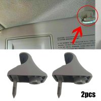 [HOT IUXKLKXLWSGH 551] 2 PCS Sunvisor Retainer คลิปสำหรับ Hyundai Getz 2002 2011 852351C300QS รถอุปกรณ์เสริมคุณภาพสูงทนทาน Visor คลิป