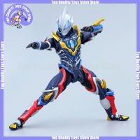 อะนิเมะโมเดล Figure-Rise Standard Ultraman Tiga Armor Collection Decoration Action Figure Assembly Model Doll Gift With Light888