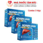 Combo 3 hộp bổ gan, giải độc gan AGANIN LIVER tăng cường chức năng gan HSD