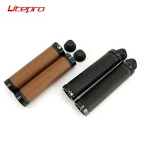 Litepro Grips จักรยานพับ MTB R หนังจักรยาน Grip สบาย Non-Slip Handle Grips