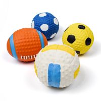 【YF】✘☃۞  Dog Interactive Rubber Balls Pets Elasticity Teeth Chew Cleaning for Dogs