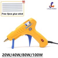 Pro +++ JFTOOIS กาวไฟฟ้า กาวร้อน 20W 40W 80W 100Wยิงกาวโซโล ยิงกาวร้อน กาวร้อน Glue Gun สำหรับกาวแท่ง 7mm 11mm ราคาดี ปืน กาว ปืนกาวร้อน ปืนกาวแท่ง ปืนกาวไร้สาย