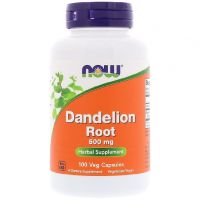 Now Foods Dandelion Root 500 Mg 100 Veggie Caps