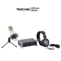 Tascam US 2x2 TP ออดิโออินเทอร์เฟส ซาวน์การ์ดอินเตอร์เฟส พร้อมอุปกรณ์ครบเซ็ต