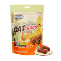 (ช็อกโกแลต 80 กรัม) ขนมข้าวโอ๊ตอัดแท่ง Oat choco รสช็อกโกแลต ตราเนสไลน์