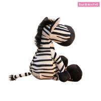 BASILBLA ของขวัญวันเกิด สำหรับเด็ก คริสต์มาส ตุ๊กตาสัตว์ การ์ตูน 25-35 ซม. Ze-bra Plush Doll Ze-bra Plush Toy หมอนอิง Ze-bra ตุ๊กตาของเล่น