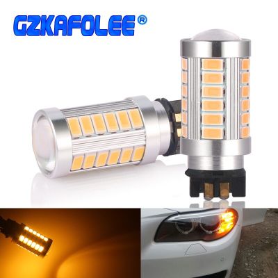 【CW】2X yellow Canbus PWY24W LED PW24W Bulb For BMW Volvo Volkswagen Peugeot Mercedes-Benz Turn Signal Light or Daytime Running Light