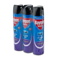 [ส่งฟรี!!!] ไบกอน สเปรย์กำจัดยุง กลิ่นลาเวนเดอร์ 600 มล. x 3 กระป๋องBaygon Spray Lavender 600 ml x 3