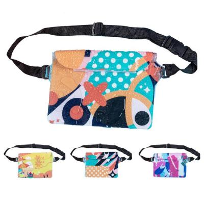 Waterproof Fanny Pack Waterproof Fanny Pack Crossbody Underwater Screen Touchable Crossbody Phone Bag with Triple Folding Closure Design for Pool Water Park comfy