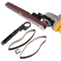 【CW】Mini Electric Belt Sander เครื่องขัดเครื่องบดมุมเครื่องขัดเข็มขัด80400Grit Belt สำหรับ M10เครื่องบดมุม