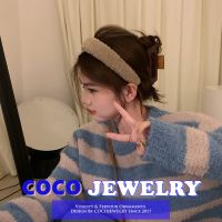 COCOJEWELRY Ins ใหม่ฟองน้ำกว้างปีกตุ๊กตาคาดศีรษะผู้หญิง