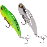 hot！【DT】 VIB Fishing 13g - 30g Artificial Metal Sinking Spinner Crankbait Vibration Bait Swimbait Pesca for Bass Pike Tackle