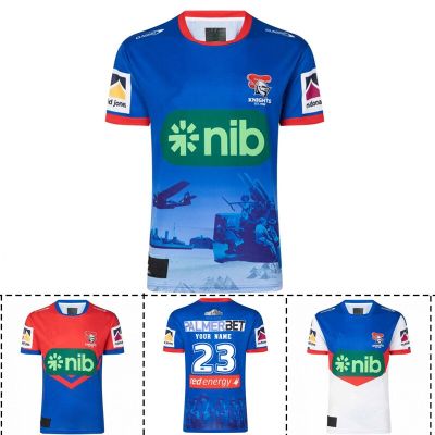 Shirt Jersey Home / Custom （Print Number）Top Mens - / Anzac Away Knights Size:S-5XL Name Quality [hot]2023 Rugby