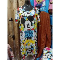 {LIVE LOCK ONLY} Pyjama dress lutut