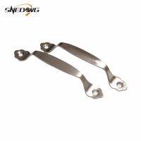 ✉☌❉ 2pcs Stainless Steel Furniture Handles Pull 108mm Hole Pitch Cabinet Handle Closet Cupboard Drawer Pulls Handle