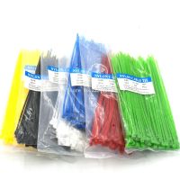 100PCS/Pack 3x150mm width 2.5mm Colorful Factory Standard Self locking Plastic Nylon Cable Ties Wire Zip Tie