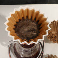 Drip Paper Coffee Accessories Espresso Tea Brewer Coffee Filter Bag Corrugated Origami Coffee Strainer