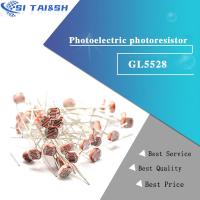 50PCS/lot  LDR Photo Light Sensitive Resistor Photoelectric Photoresistor 5528 GL5528 5537 5506 5516 5539 5549 For Arduino WATTY Electronics