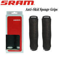 SRAM Ultralight MTB Cycling Bike Handlebar Grips Anti-Skid Sponge Mountain Bike Bicycle Handlebar End Grips with 1 Pair Lock-Sediue